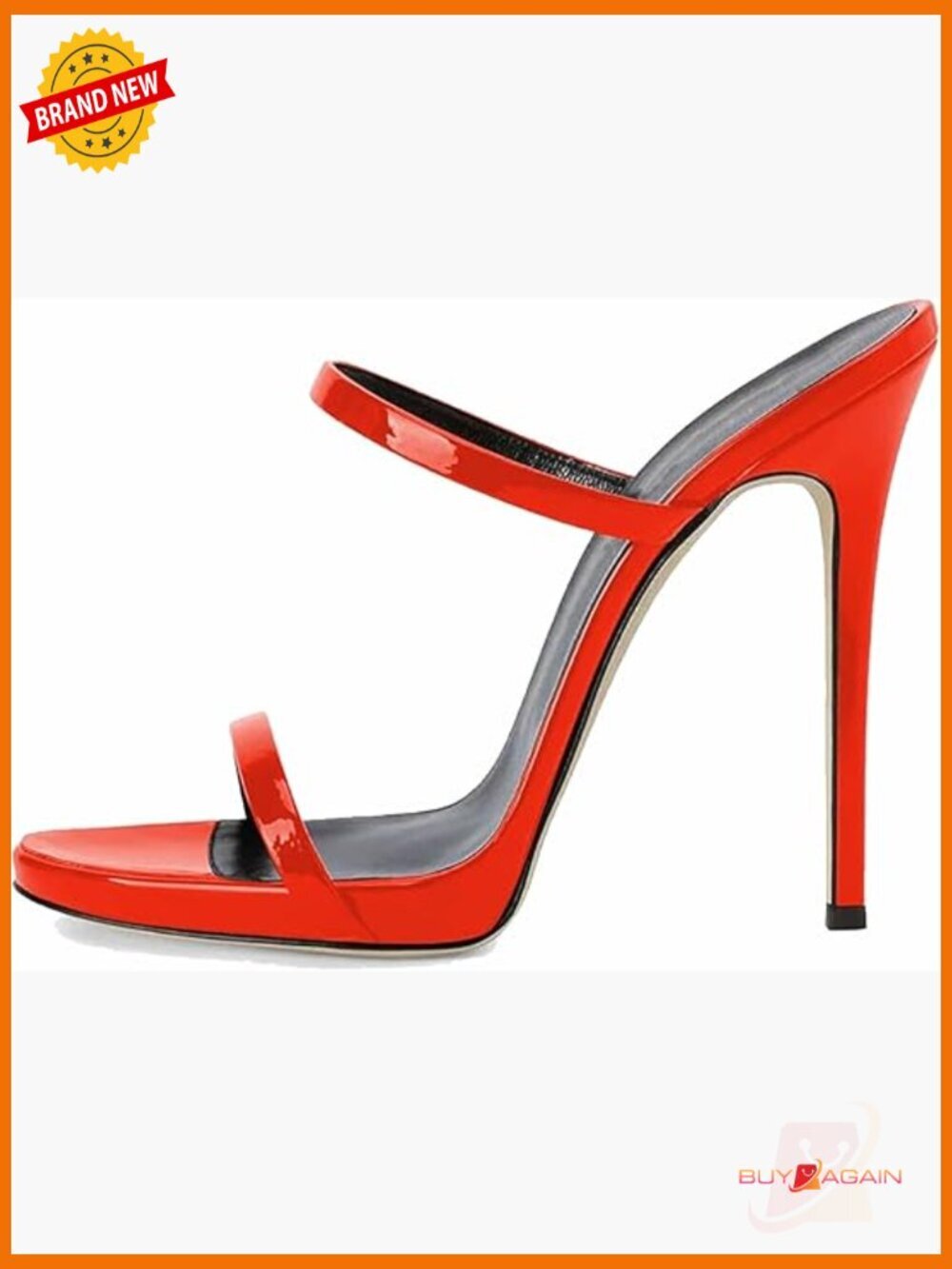 Women's Platform Stiletto Heels Open Toe Mules Slip On Party Shoes